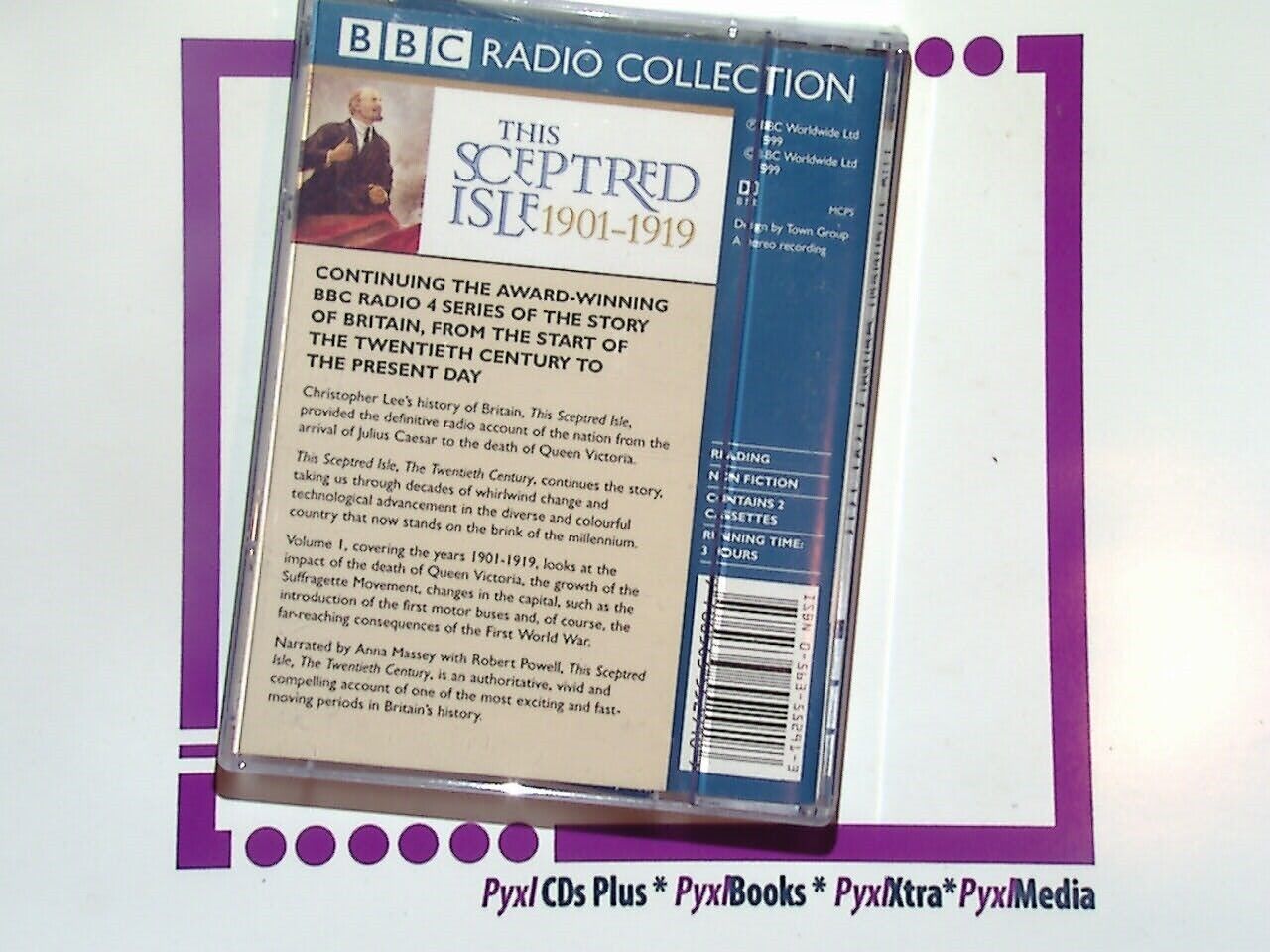 5 X BBC Radio This Sceptred Isle 20th Century Double Cassettes - 1901-1999 VGC
