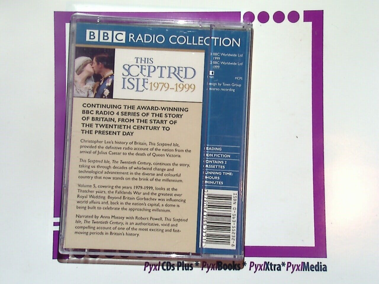 5 X BBC Radio This Sceptred Isle 20th Century Double Cassettes - 1901-1999 VGC