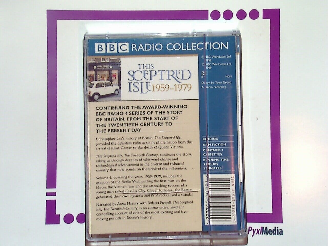 5 X BBC Radio This Sceptred Isle 20th Century Double Cassettes - 1901-1999 VGC