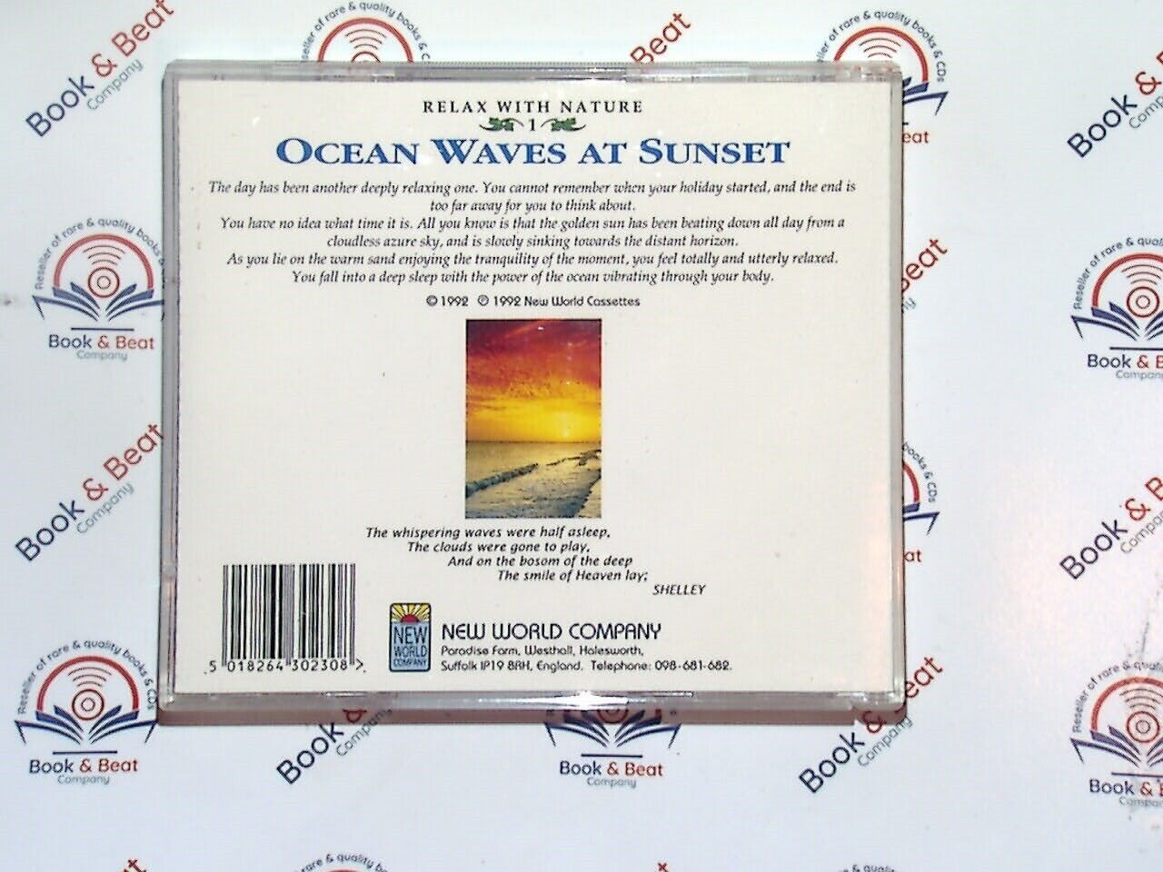 Relax With Nature - Ocean Waves At Sunset CD Mint