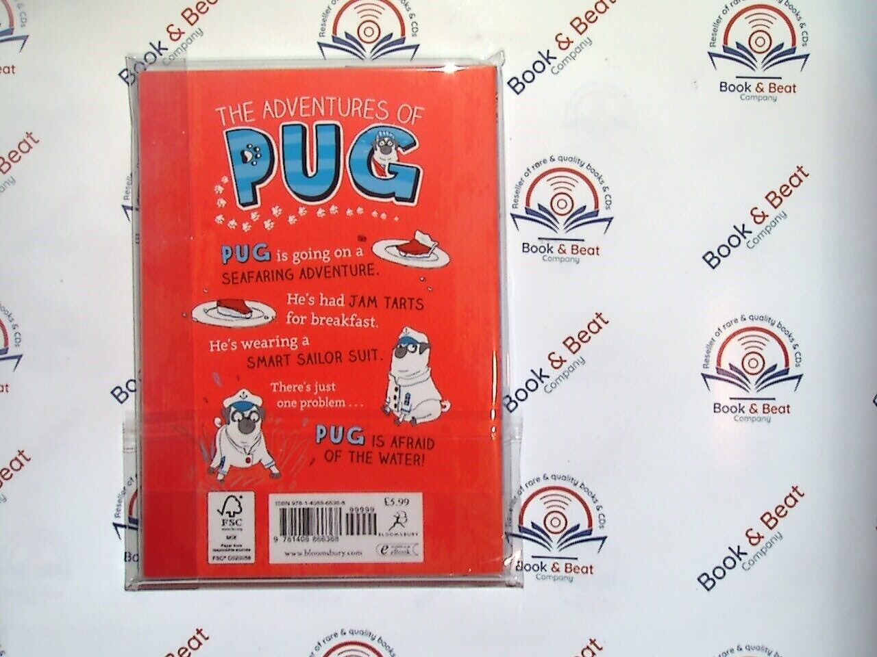 2 x Laura James PBs Safari Pug & Captain Pug New