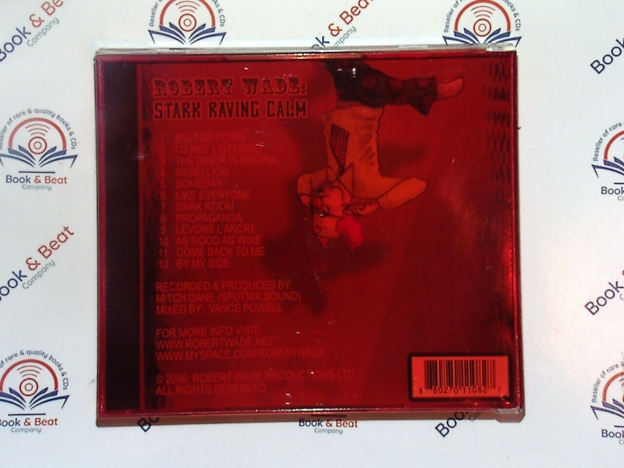 Robert Wade - Stark Raving Calm CD Mint