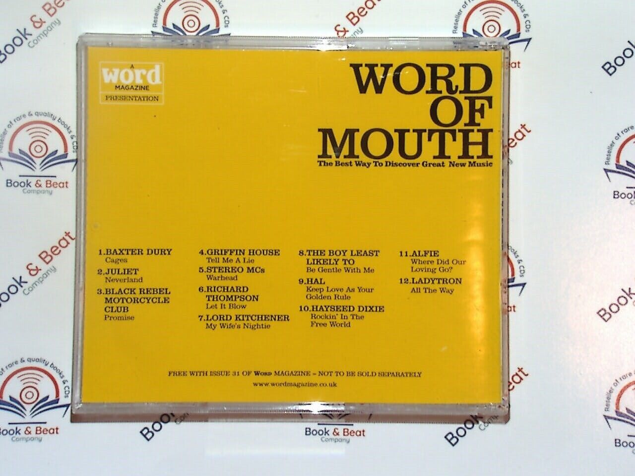 Various - Word Of Mouth September 2005 (Word Magazine) CD Mint