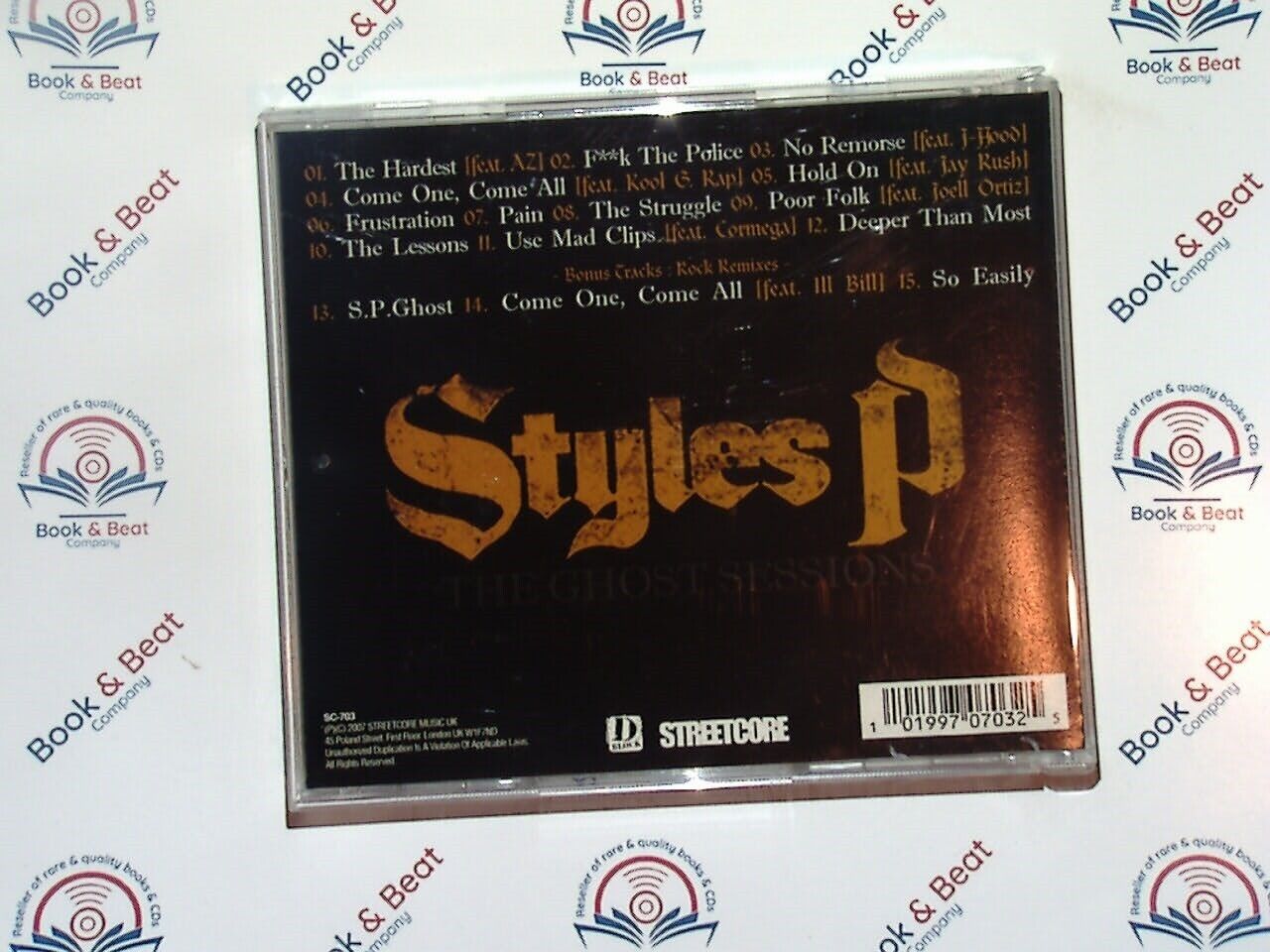 Styles P - The Ghost Sessions (Bonus Tracks) CD Mint