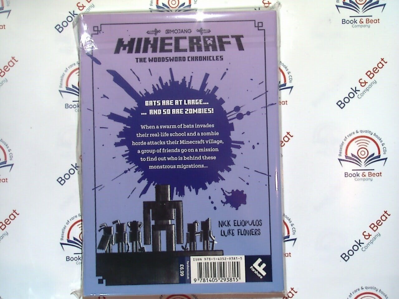 Mojang Minecraft : Night of the Bats (The Woodsword Chronicles 2) PB New