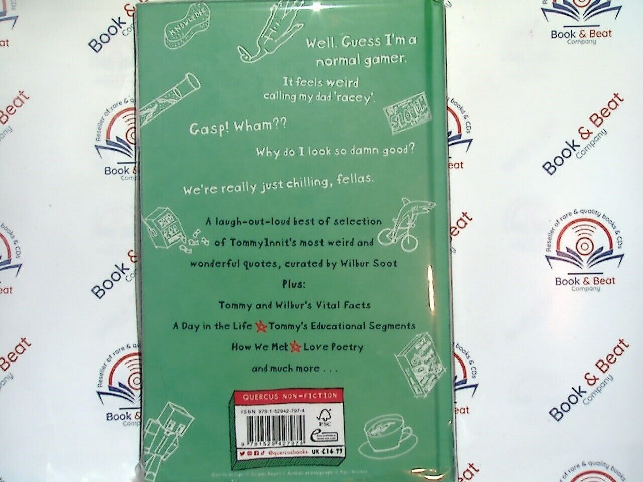 TommyInnit Says...The Quote Book - Tom Simons HB New