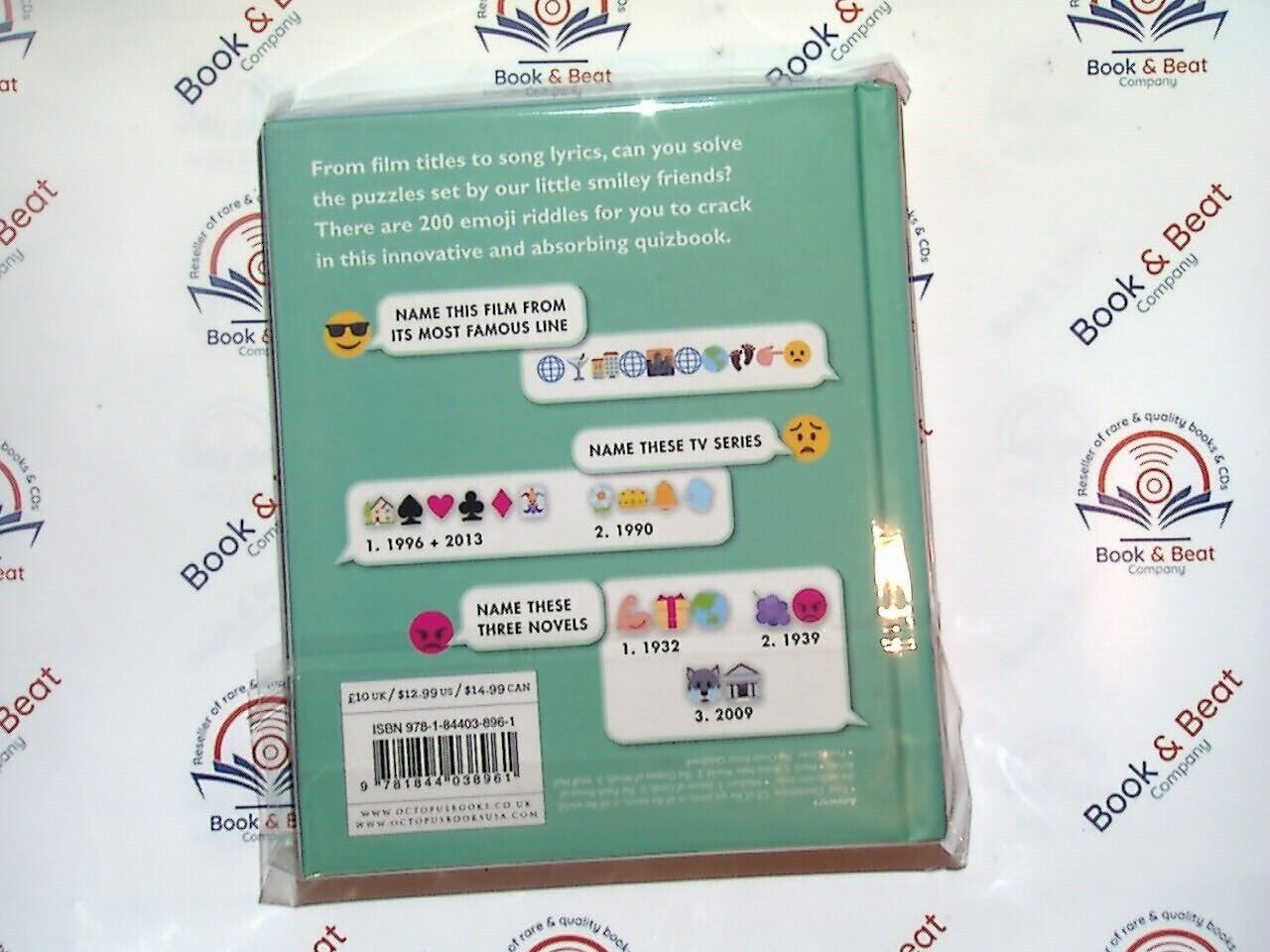 The Great Emoji Quizbook - Martin Toseland HB New