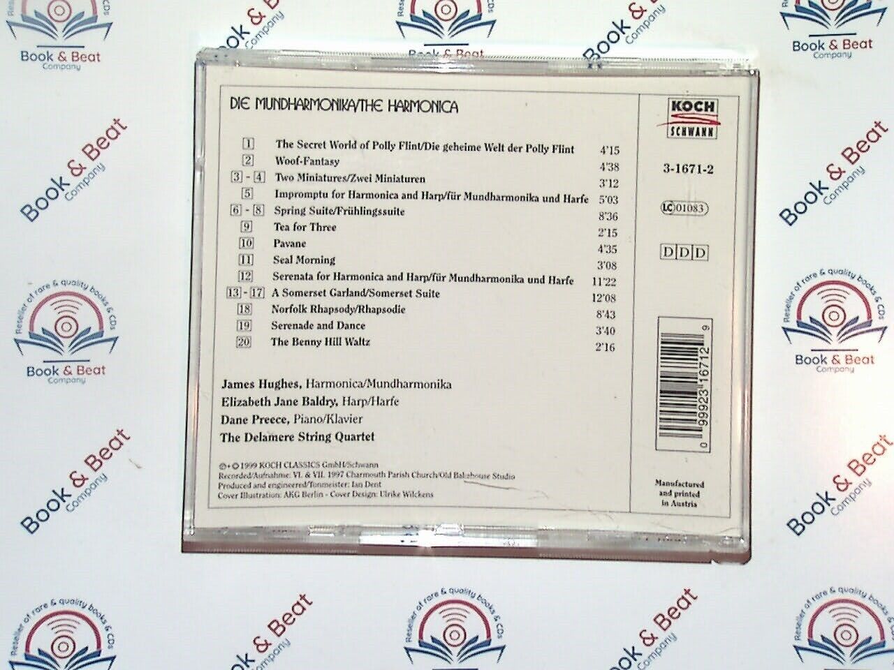 Paul Lewis - Instruments In Concert : Harmonica CD Mint