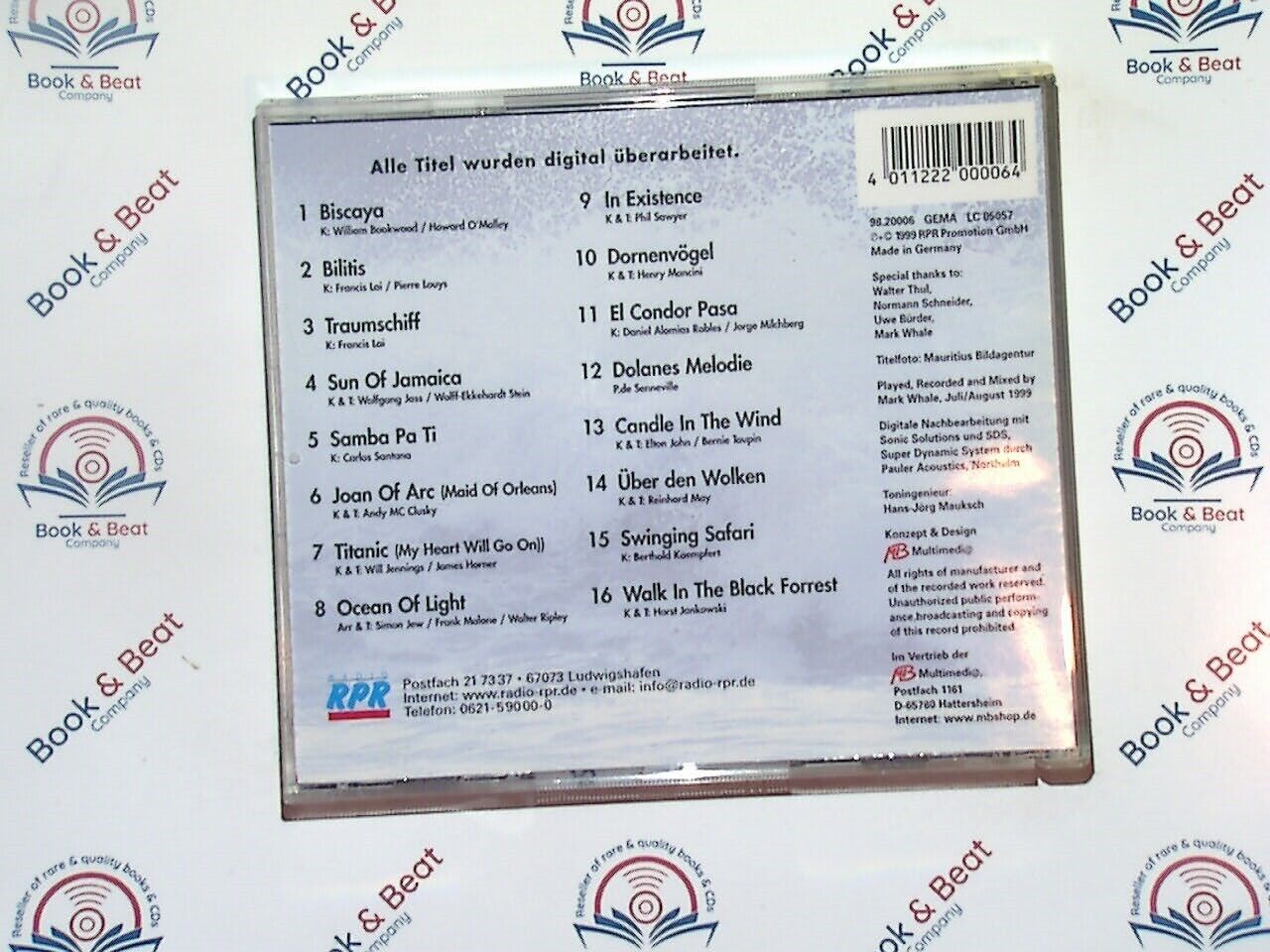 Mein Abenteuer Volume 2 - Reiner Meutsch CD Mint