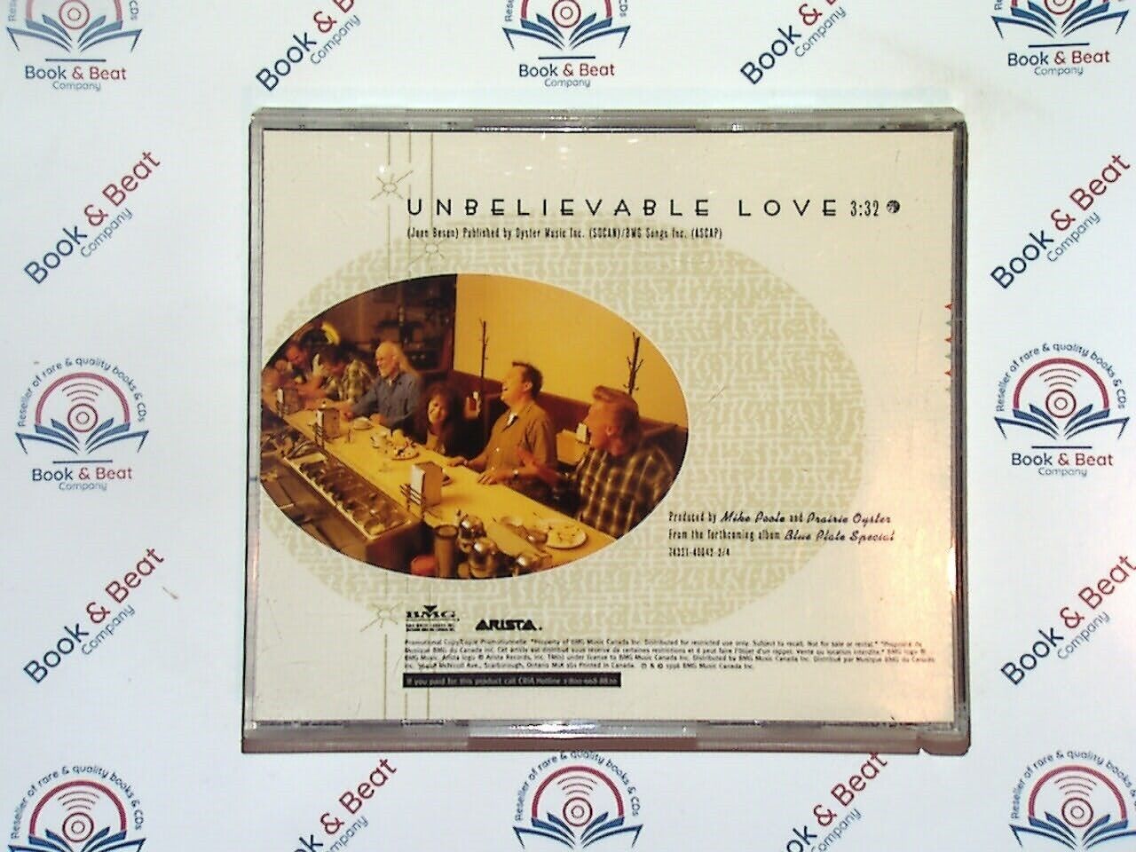 Prairie Oyster - Unbelievable Love CD Mint