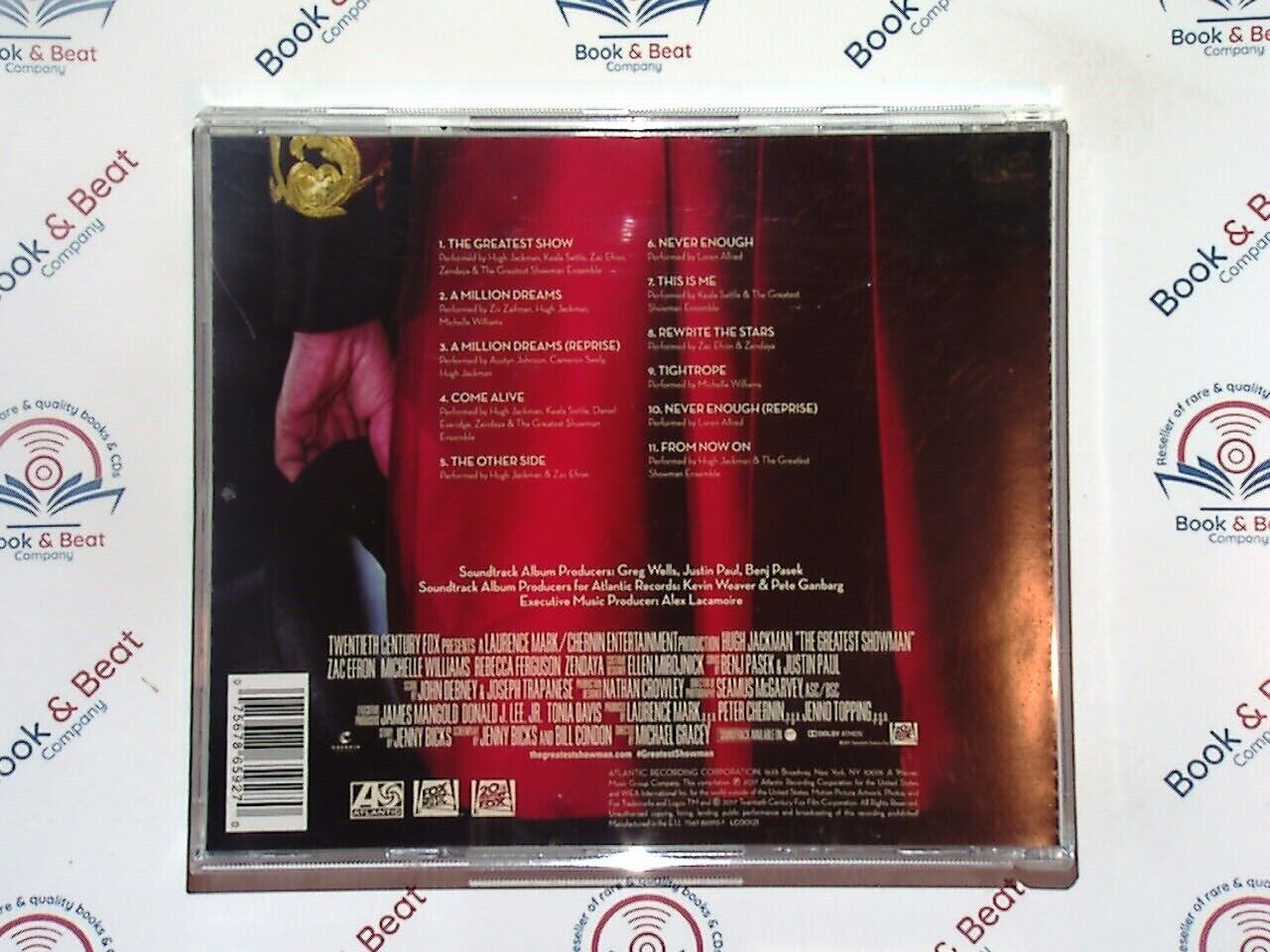 Various - The Greatest Showman Soundtrack Benj Pasek & Justin Paul CD Mint