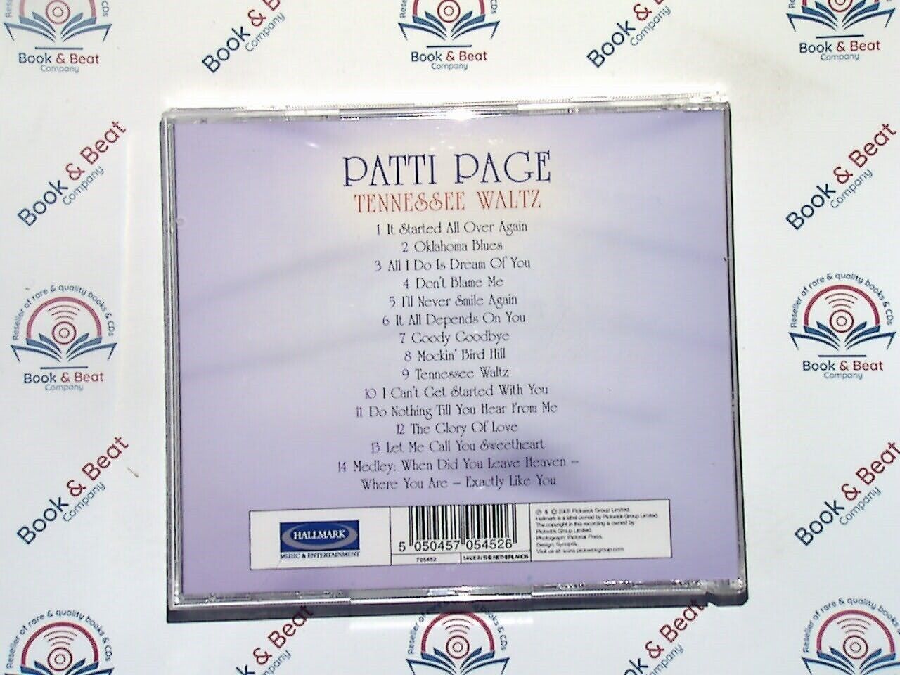 Patti Page - Tennessee Waltz CD Mint