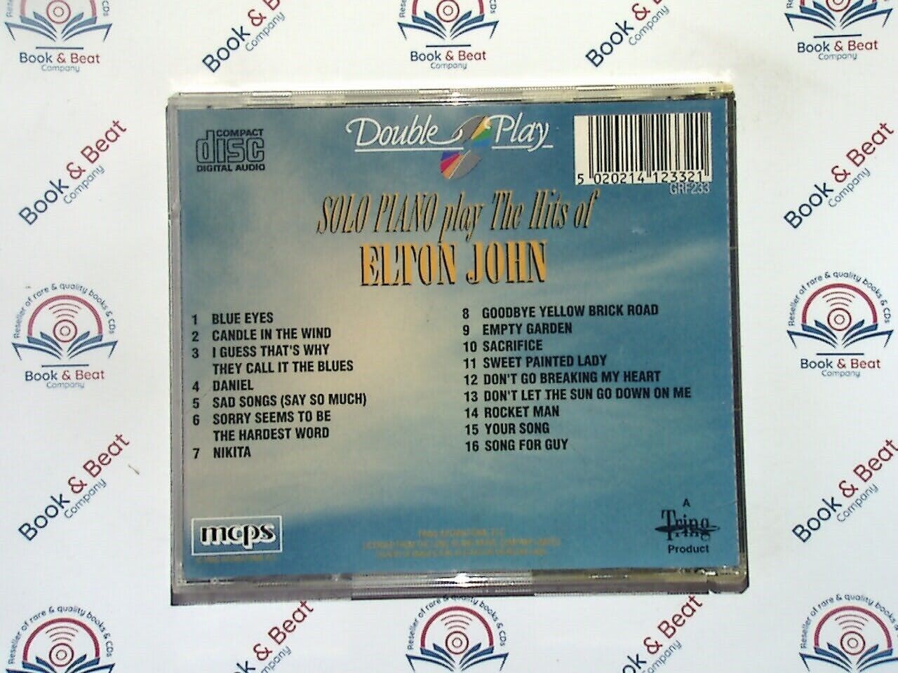 Various - Solo Piano Play The Hits Of Elton John CD Nr Mint