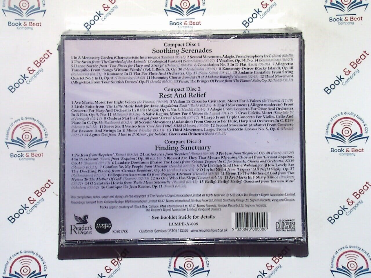 Various - Peace : Classics For Every Mood (Readers Digest) CD New & Sealed