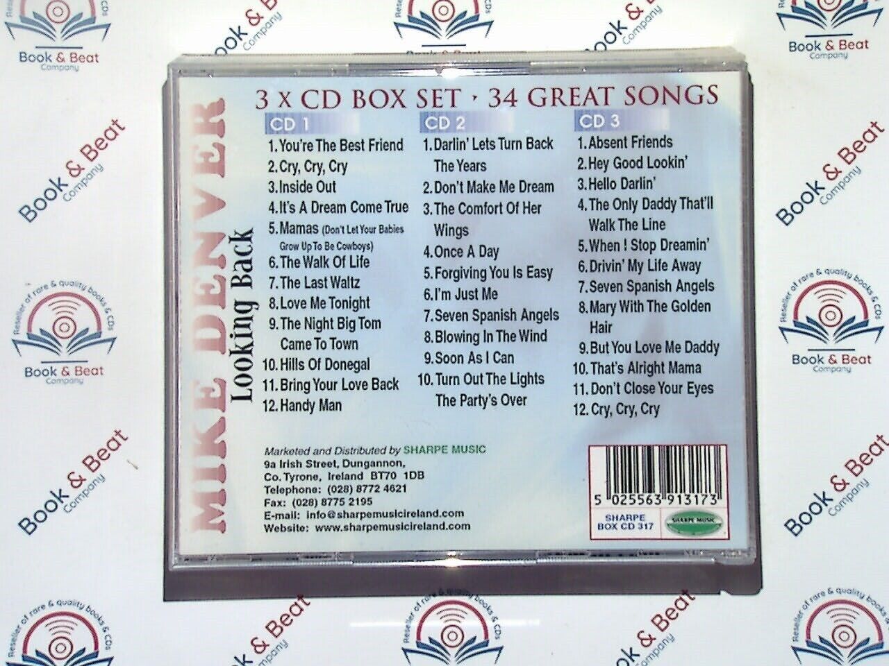 Mike Denver - Looking Back Limited Edition Box Set 3CD Mint