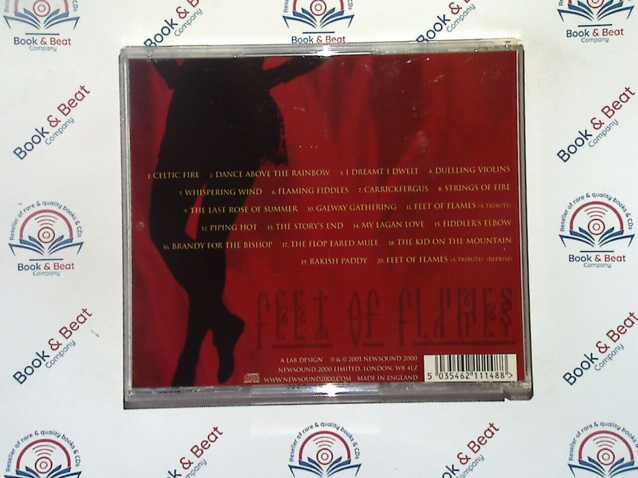 Various -Feet of Flames (Irish Dance) CD Mint