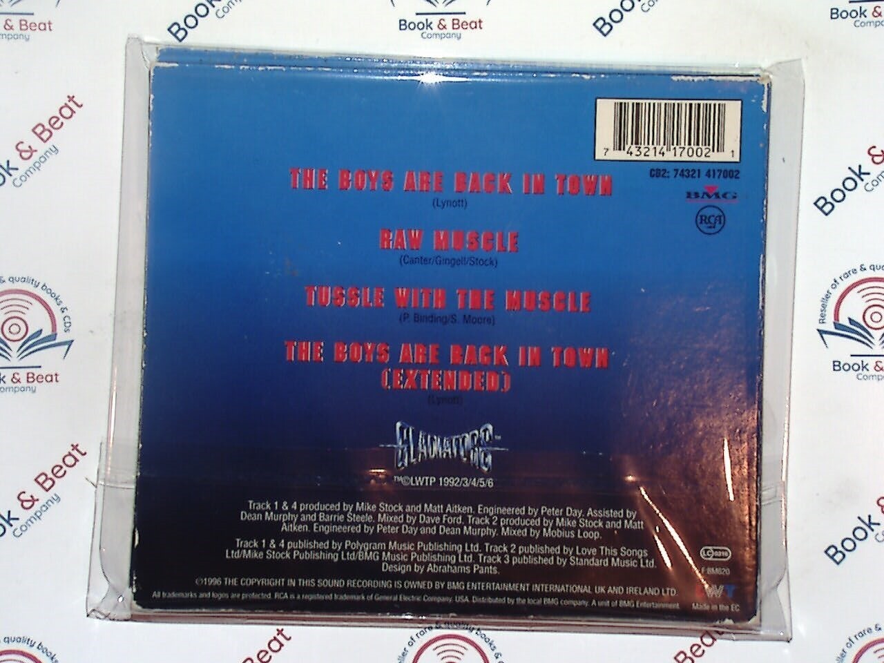 Various - Gladiators : The Boys Are Back in Town CD Nr Mint