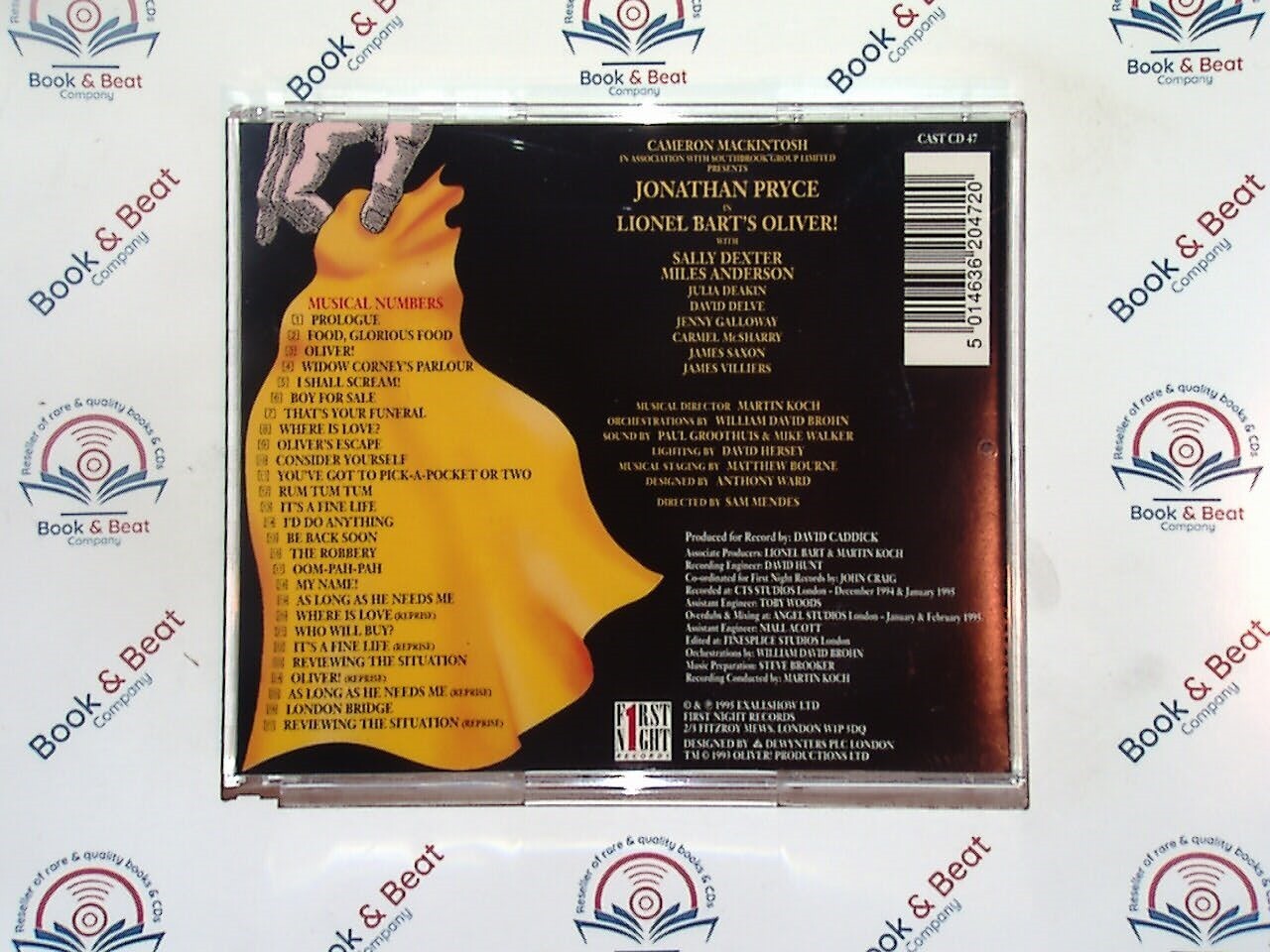 Oliver! - 1994 London Palladium Cast Recording CD Mint