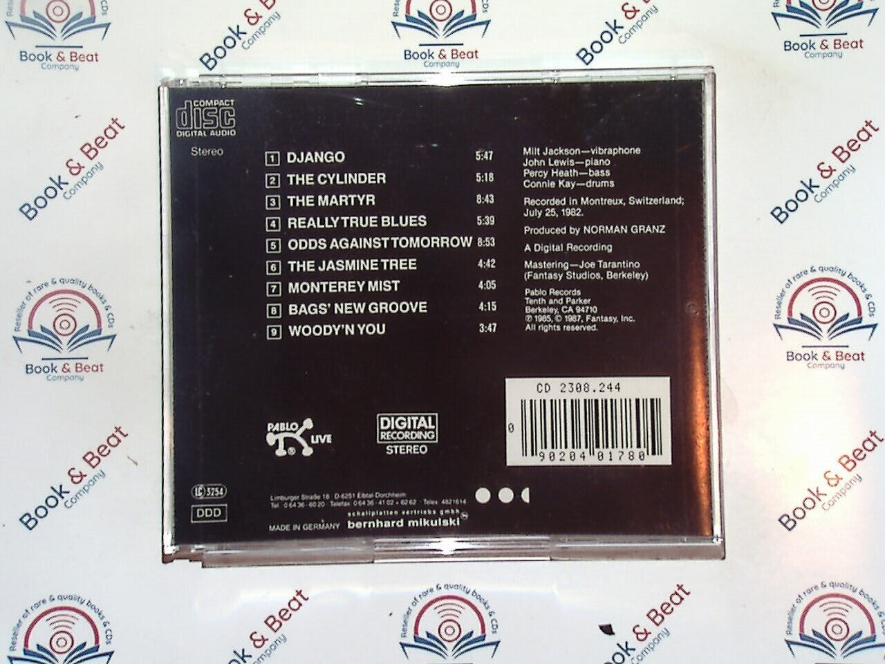 The Modern Jazz Quartet - Together Again (Montreux Festival '82) CD VGC