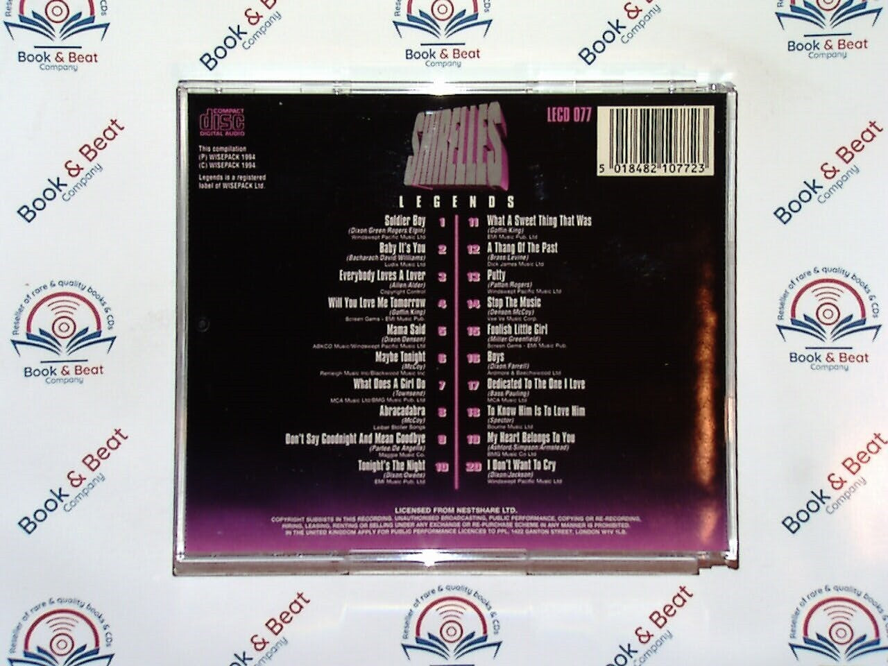 The Shirelles - Legends In Music CD Mint