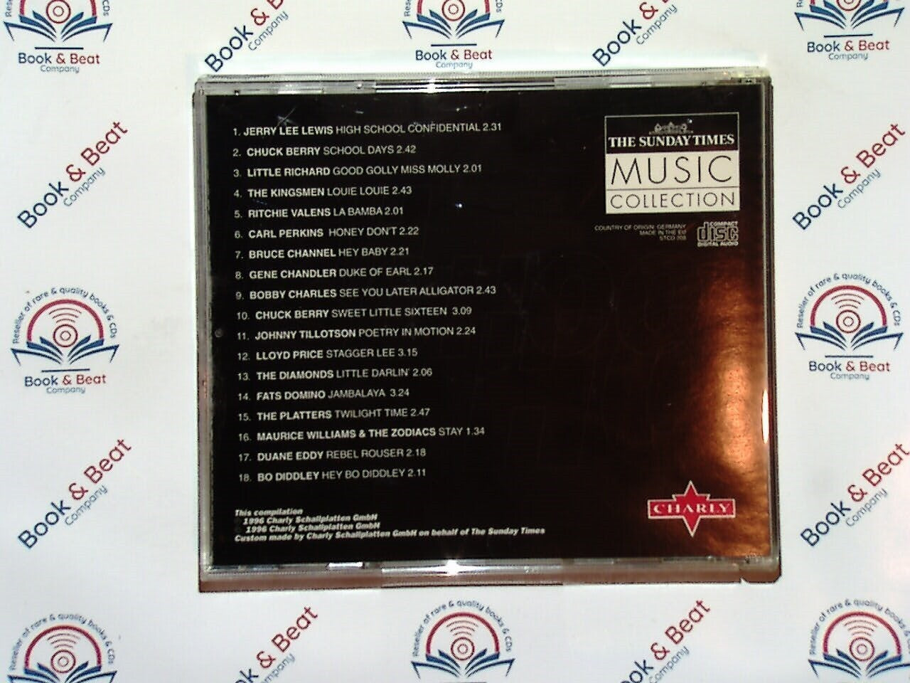 Various - High School Hop (Sunday Times Music Collection) CD Mint