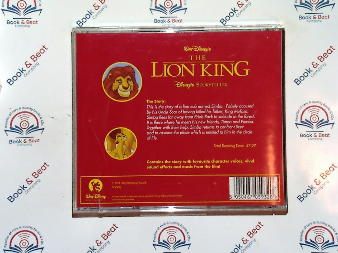 Various - Lion King Storyteller (Disney Readalong) CD Mint