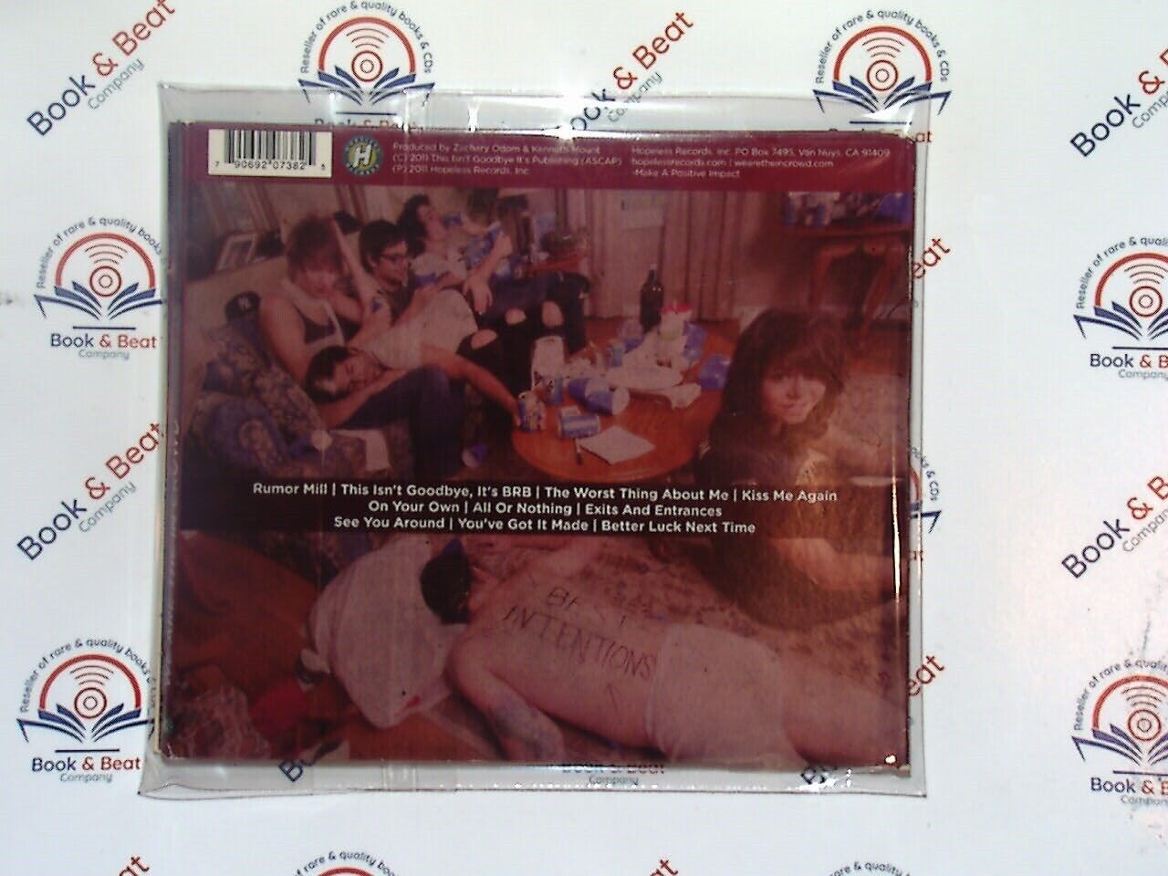 We Are the In Crowd - Best Intentions CD Mint
