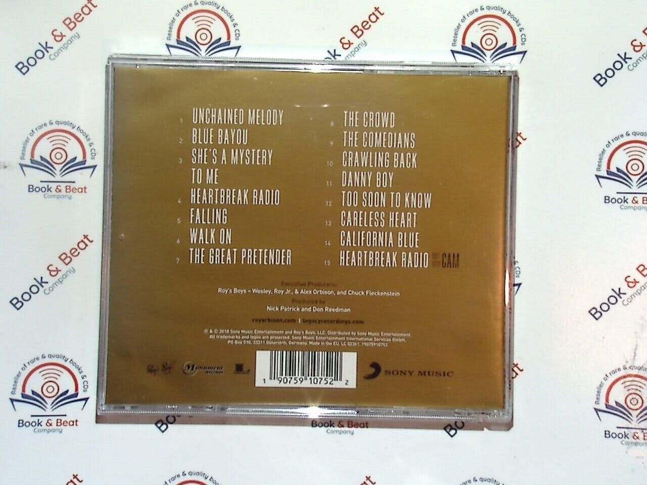 Roy Orbison With The Royal Philharmonic Orchestra - Unchained Melodies CD VGC