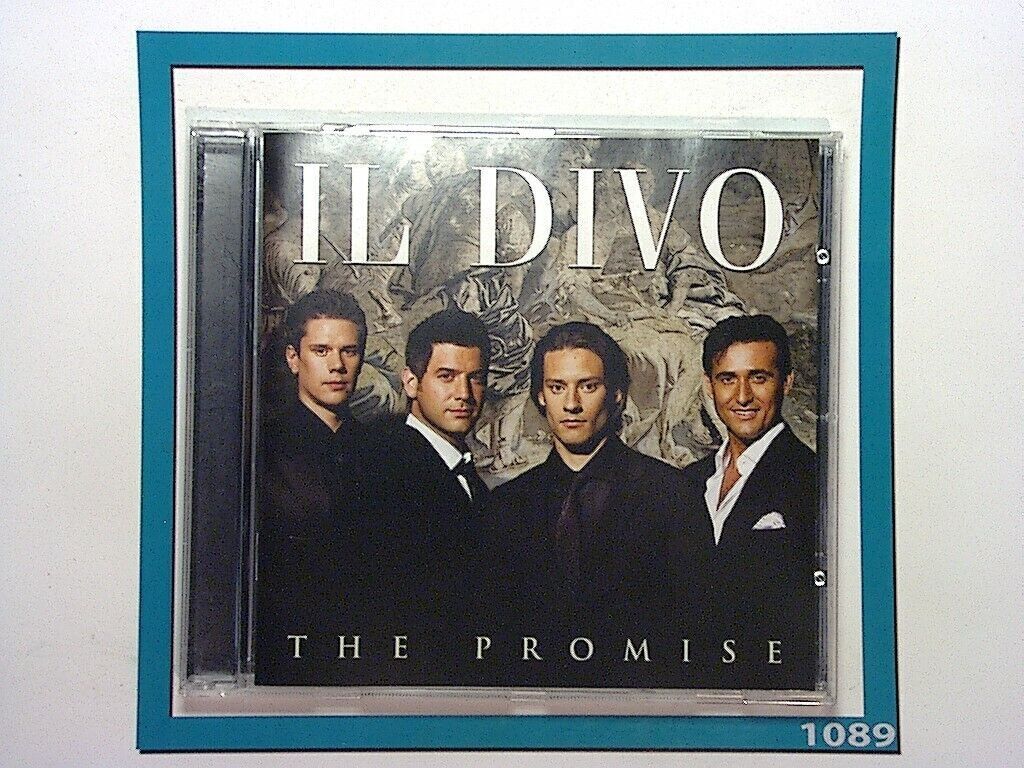 Il Divo, The Promise, CD, Mint condition, Classical crossover, Pop, Romantic music, Vocal harmony, Operatic pop, Best-selling album, Duets, Emotional ballads, International artists, Love songs, Music for special occasions, Timeless classics, Elegant performances, Bookandbeat.com, Stunning vocals, Inspirational music,