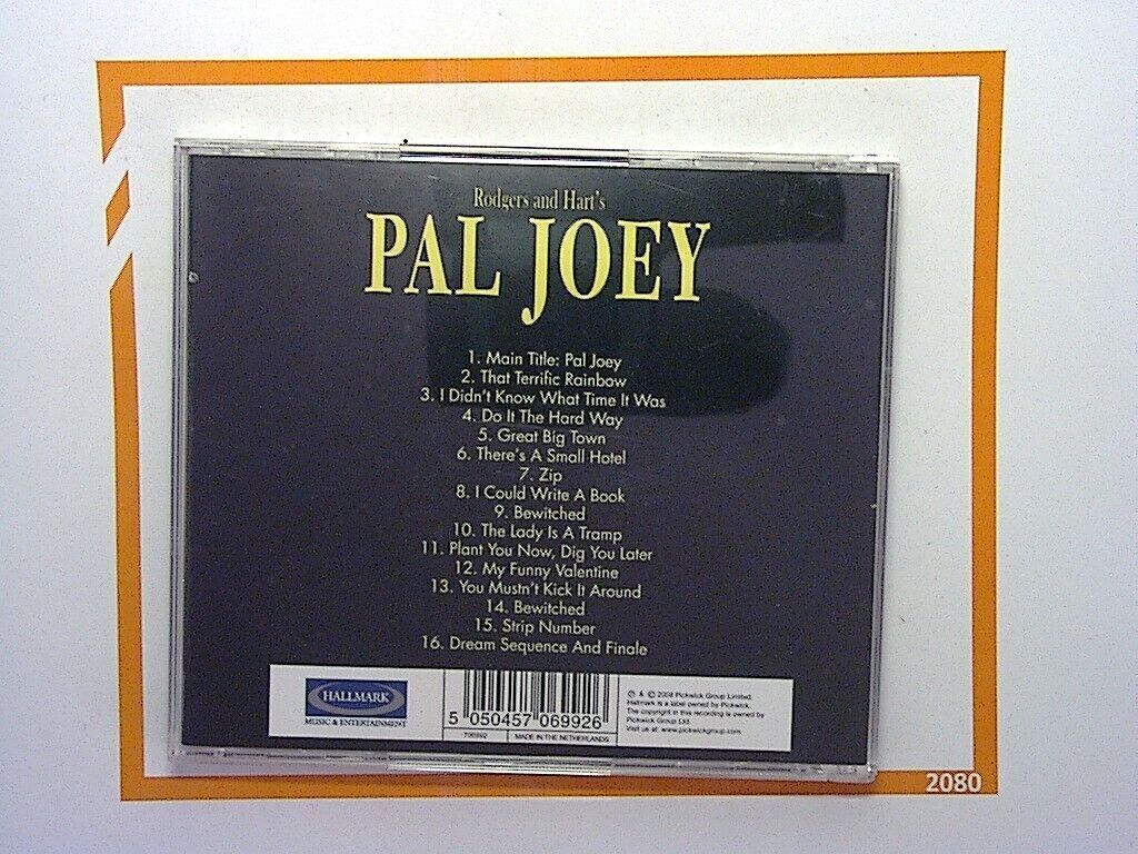 Bookandbeat.com, Pal Joey, Original Film Soundtrack, 2008, CD, Musical, Film Score, Classic Soundtrack, Frank Sinatra, Rita Hayworth, Kim Novak, Collectible, Music Album, Show Tunes, Broadway Adaptation, Hollywood Musical, Jazz Standards, 1950s Cinema, Vintage Film Music, Iconic Songs,