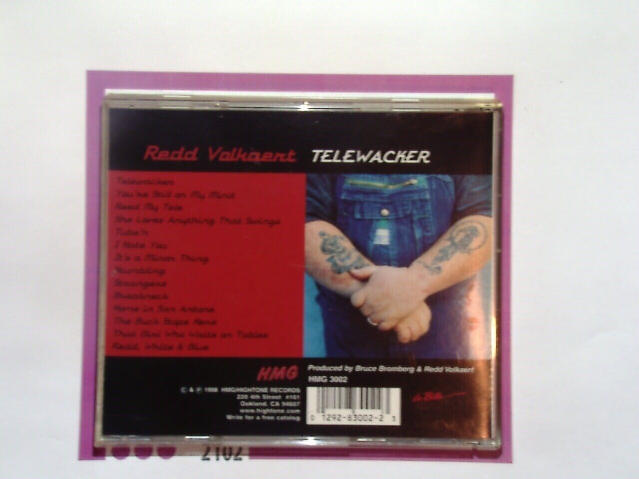 Bookandbeat.com, Redd Volkaert, Telewacker, CD, Country Music, Telecaster Guitar, Instrumental, Honky-Tonk, Americana, Guitar Virtuoso, Country Rock, Roots Music, Music Album, Collectible, Texas Swing, Blues Influences, Classic Country Sound, Guitar Mastery,