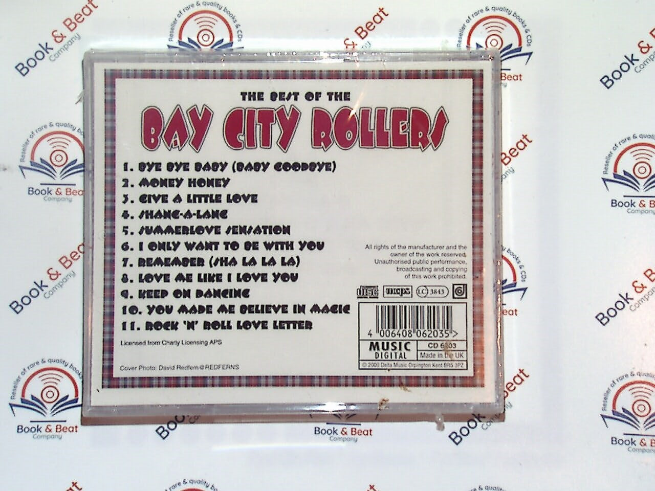 The Bay City Rollers, Best Of, CD, New & Sealed, Classic Rock, Pop Music, 70s Hits, Scottish Band, Retro Music, Vinyl Revival, Music Collection, Bookandbeat, Nostalgic Tunes, Fan Favorites, Chart-Toppers, Album Release