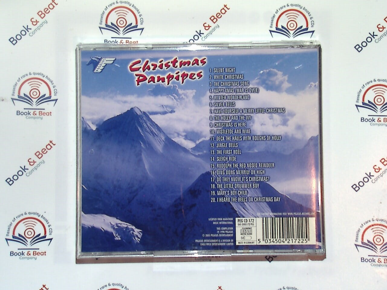 Christmas Panpipes, Holiday Music, CD, Nr Mint, Instrumental Christmas, Festive Sounds, Seasonal Melodies, Panpipe Music, Christmas Carols, Relaxing Music, Winter Music, Background Music, Gift Ideas, Christmas Atmosphere, Traditional Songs, Easy Listening, Ambient Music, Peaceful Tunes, Celebration Music, Instrumental Holiday, Bookandbeat.com