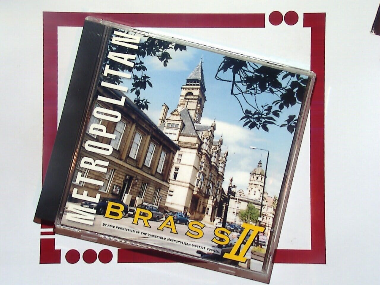Bookandbeat.com, Wakefield Metropolitan Band, Metropolitan Brass Vol II, Brain Dyson, CD, Brass Band Music, Instrumental, British Brass Band, Traditional Brass, Classical Music, Wind Ensemble, Concert Band, Collectible, Music Album, Brass Ensemble, Orchestral Sounds,