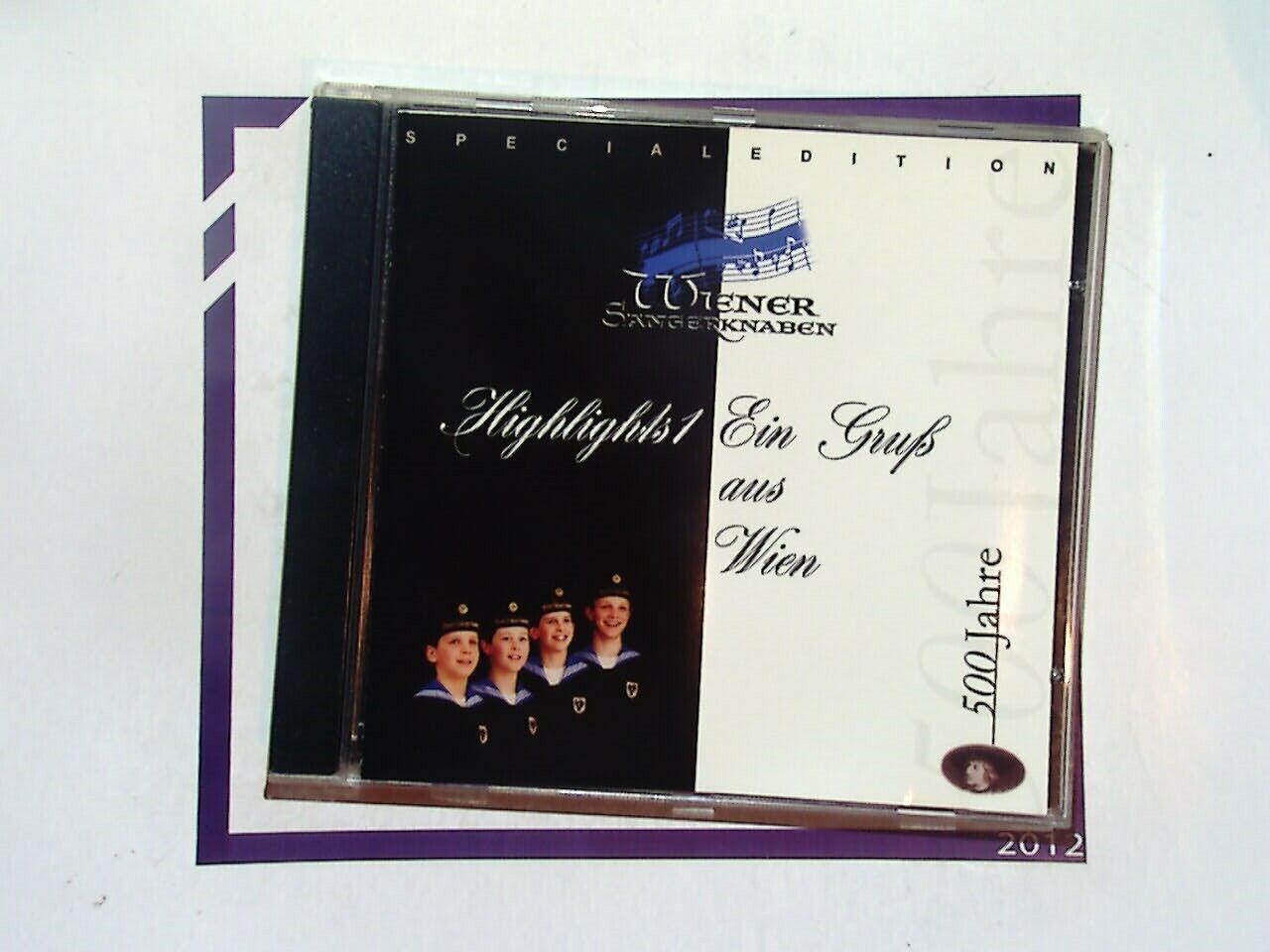 Wiener Sängerknaben, Vienna Boys' Choir, Ein Grup aus Wien, Highlights 1, Special Edition, CD, Mint, Classical Music, Choral Music, Boys' Choir, Austrian Choir, Collectible, New Condition, Vocal Ensemble, Rare