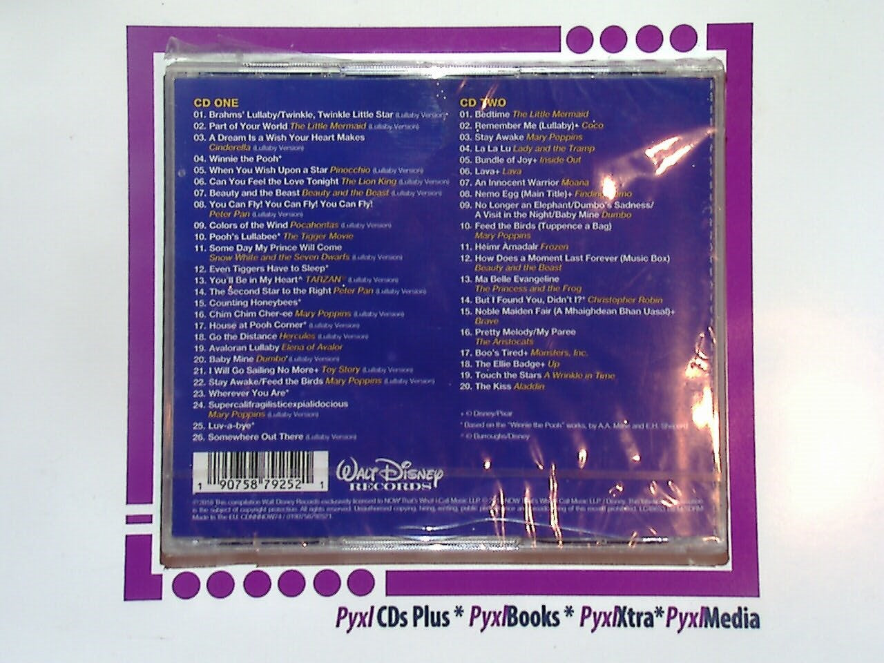 Now That's What I Call Disney Bedtime 2CD