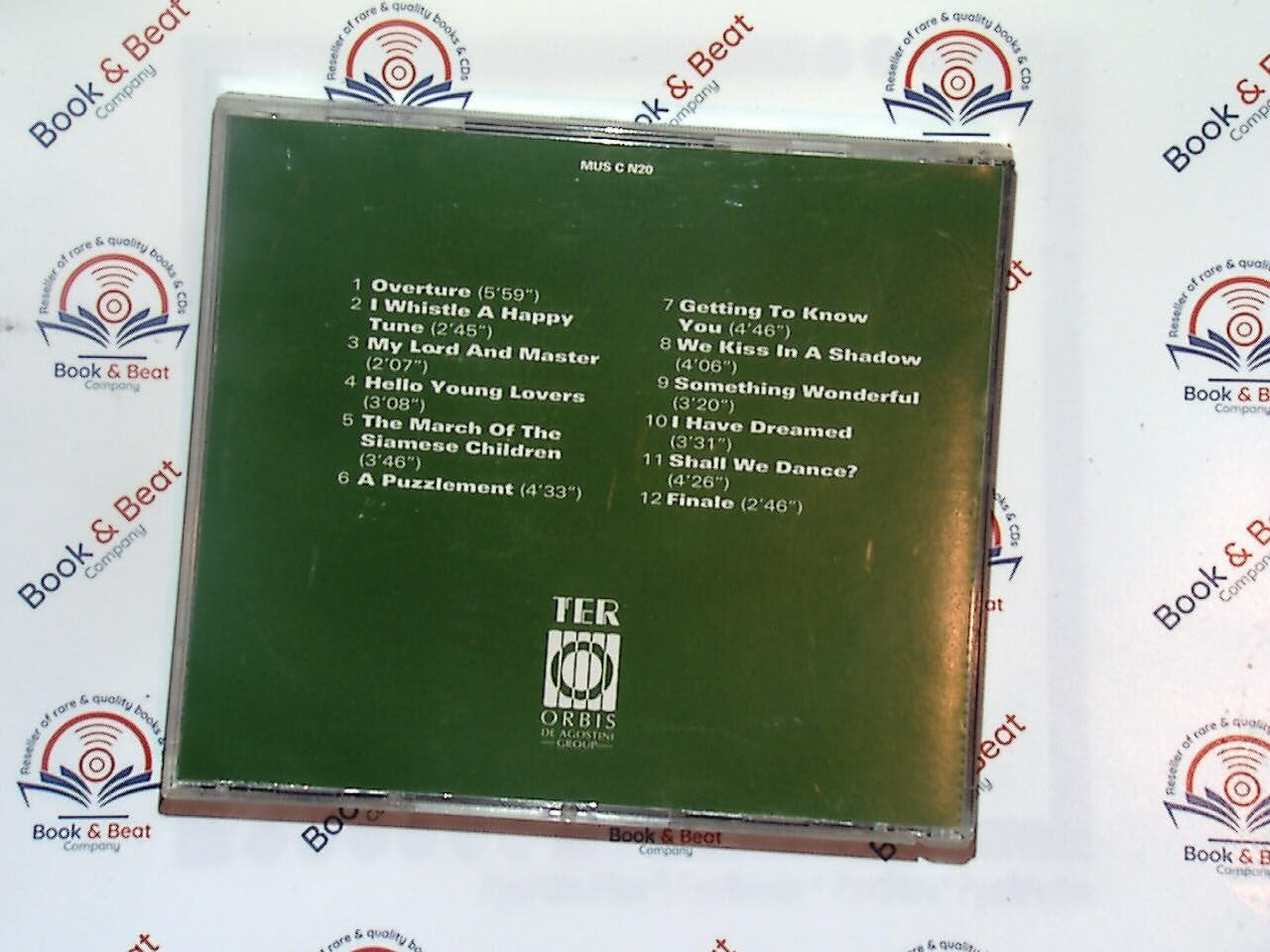 The Musicals Collection #20 The King And I CD Mint