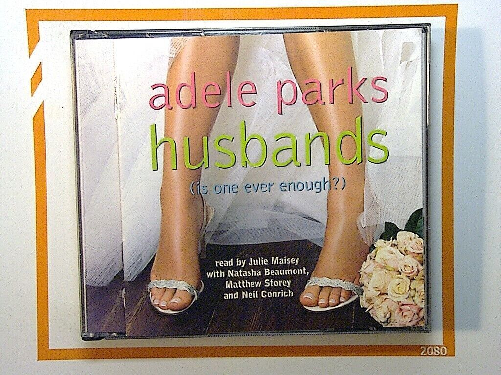 bookandbeat.com, Adele Parks, Husbands audiobook, romantic drama, audiobook, women's fiction, relationship story, contemporary romance, marriage themes, audiobook CD, love and conflict, British fiction, emotional story, audiobook collection, bestselling author, romantic audiobook, modern relationships, character-driven, love and betrayal, bookandbeat.com book.