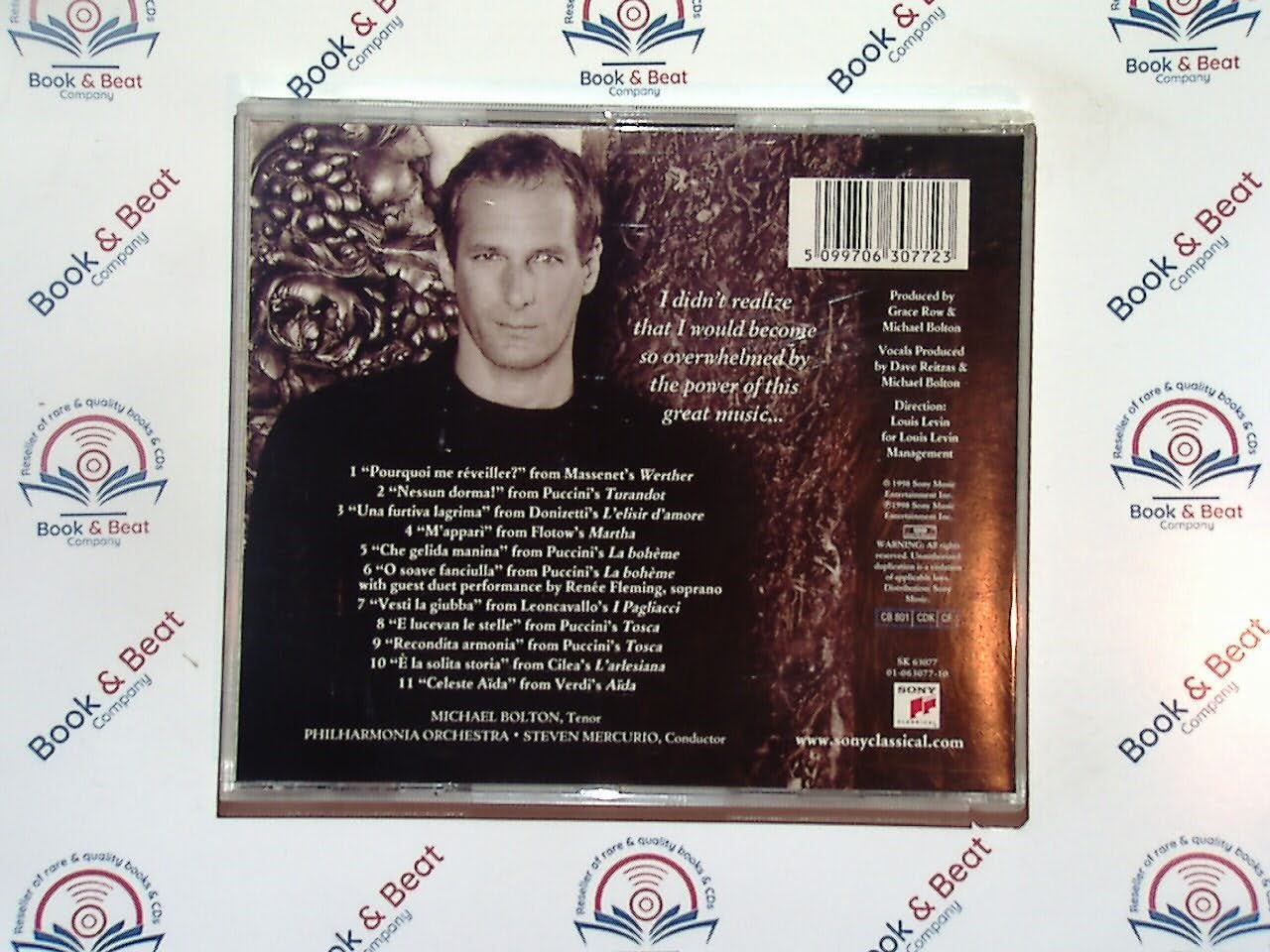 Michael Bolton, My Secret Passion, The Arias, classical crossover, opera arias, tenor vocals, romantic music, classical music, orchestral arrangements, vocal performance, love songs, emotional ballads, legendary singer, timeless classics, must-have album, bookandbeat.com,