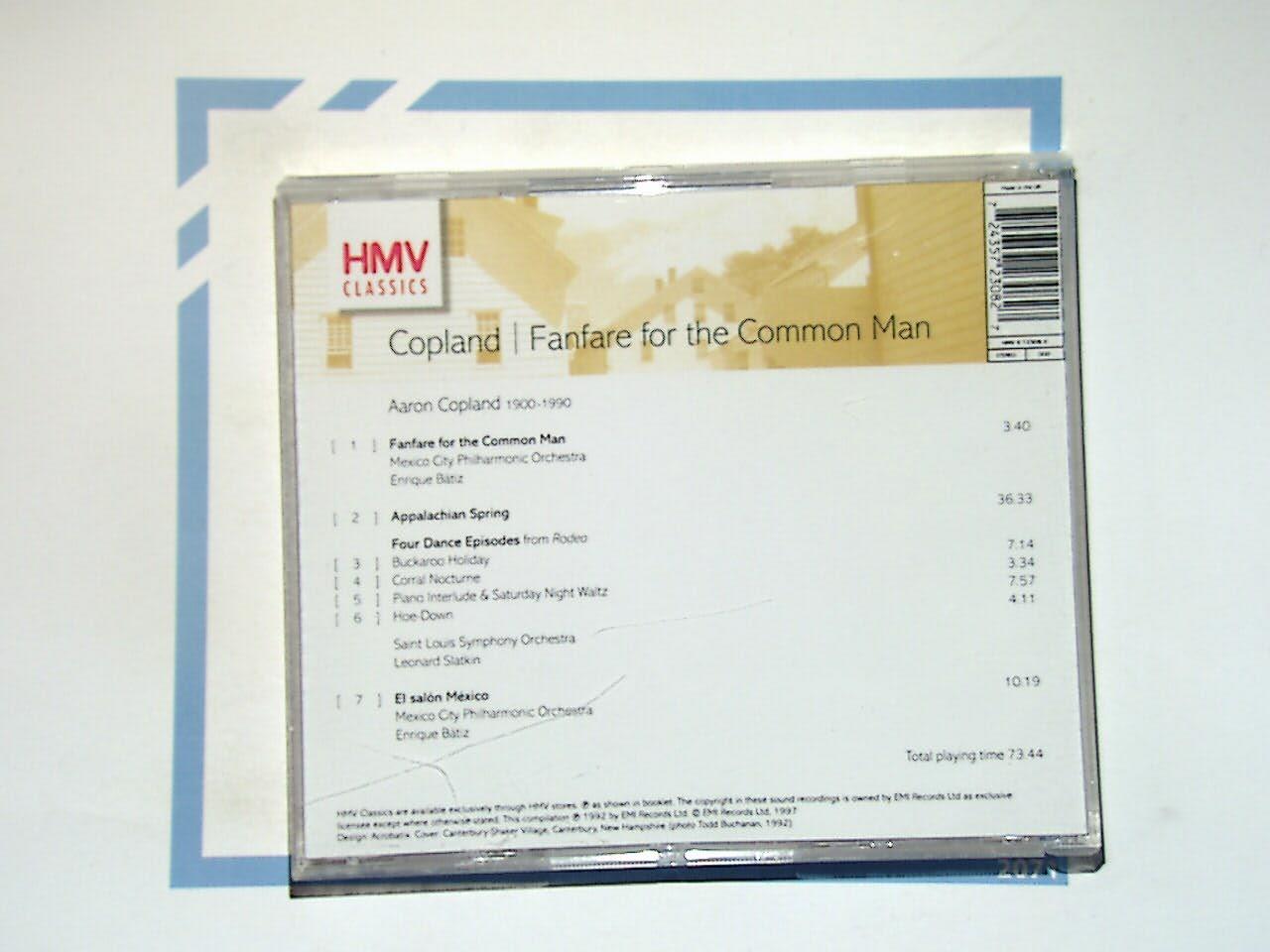 bookandbeat.com, Aaron Copland, Fanfare for the Common Man, American classical, orchestral, Enrique Batiz, Leonard Slatkin, patriotic, stirring music, brass, impactful, iconic, classic Americana, powerful sound, dignified music, famous composition, grandiose, inspiring, traditional, bookandbeat.com music.