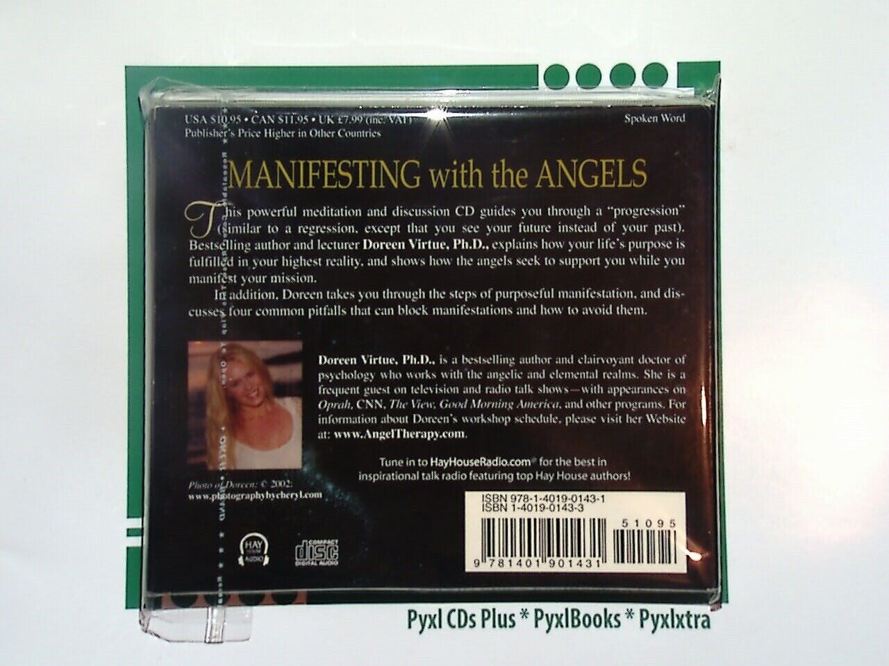 Doreen Virtue, Ph.D - Manifesting With The Angels (Audio):
Doreen Virtue, Manifesting With The Angels, Audio, Spiritual guidance, CD, Meditation, Angels, Self-help, Bookandbeat.com, Law of attraction, Manifestation, Inspirational, Spiritual journey, Healing, Mindfulness, Positive thinking, New Age, Guided meditation, Personal growth, Self-empowerment, Uplifting, Peaceful,