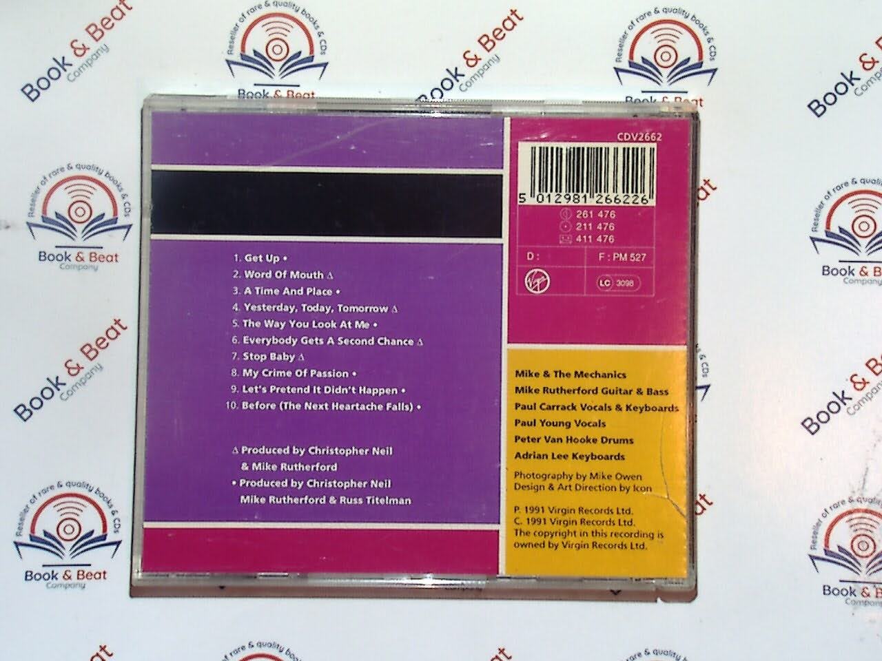 bookandbeat.com, Mike & The Mechanics, Word Of Mouth, rock music, classic rock, 90s album, pop rock, Mike Rutherford, iconic band, melodic rock, British rock, hit songs, emotional lyrics, timeless classics, soft rock, chart-topping album, mainstream rock, guitar-driven melodies, vocal harmonies, catchy tracks, influential band, easy listening, music legends.