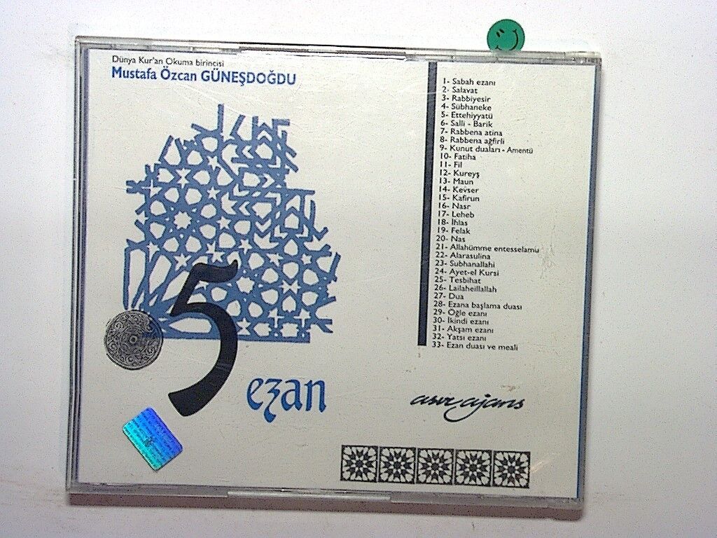 new CDs, used CDs, new books, used books, online music store, online bookstore, rare CDs, rare books, affordable books, affordable CDs, book lovers, music enthusiasts, collectible CDs, vintage books, Mustafa Özcan Günesdogdu, 5ezan, Islamic Music, Spiritual Songs, Turkish Music, Call to Prayer, Religious Music, Traditional Music, Middle Eastern Music, Devotional Music, Cultural Heritage, World Music, Sacred Sounds, VGC CD, Bookandbeat.com,