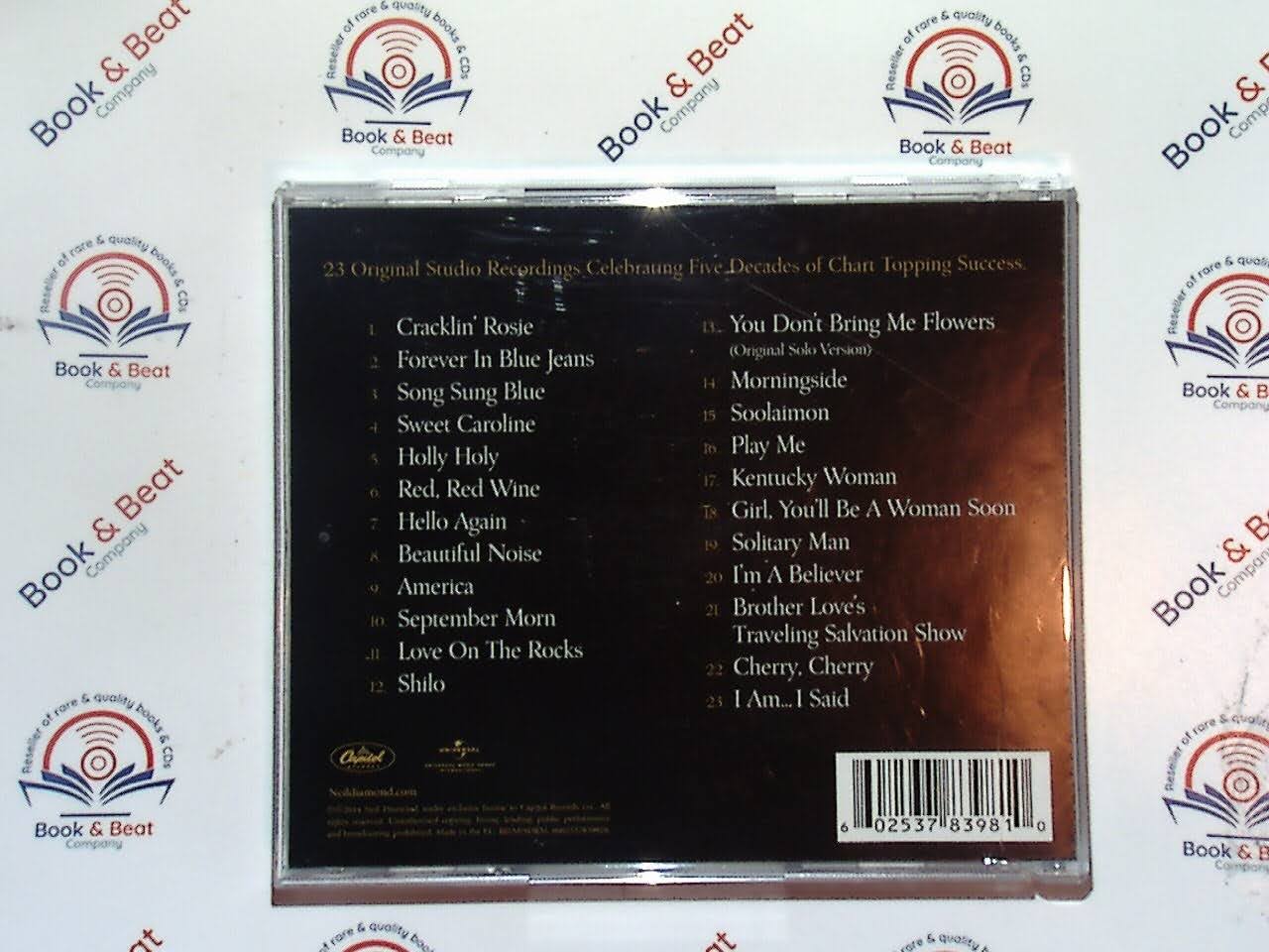 vocal mastery
unforgettable tunes
reflective tracks
powerful lyrics
pop rock fusion
nostalgic sound
Neil Diamond collection
Neil Diamond
music legend
memorable songs
Melody Road
melodic album
mature artistry
iconic music
emotional vocals
captivating melodies