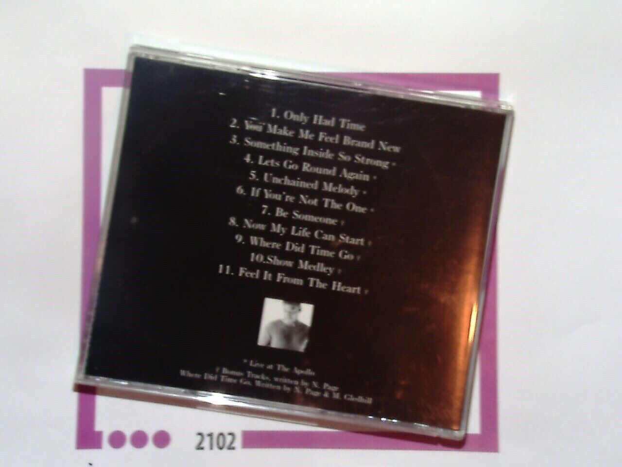 Bookandbeat.com, Nick Page, Live At The Apollo Theatre, CD, Live Performance, Acoustic, Folk Music, Singer-Songwriter, Concert Recording, Authentic Sound, Live Album, Music Album, Collectible, Apollo Theatre Performance, Guitar Music, Intimate Performance,