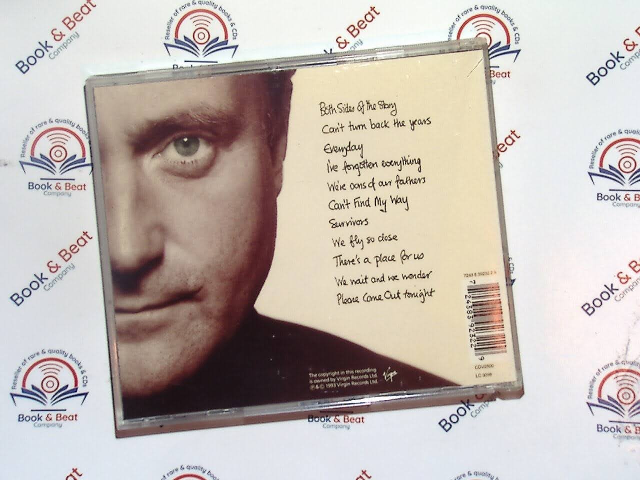 Phil Collins, Both Sides, Classic Rock, Soft Rock, 1990s Music, Iconic Albums, Legendary Artist, Timeless Hits, Emotional Ballads, Pop Rock, VGC CD, Nostalgic Music, Collector's Item, Singer-Songwriter, Bookandbeat.com,new CDs, used CDs, new books, used books, online music store, online bookstore, rare CDs, rare books, affordable books, affordable CDs, book lovers, music enthusiasts, collectible CDs, vintage books,DVD,
