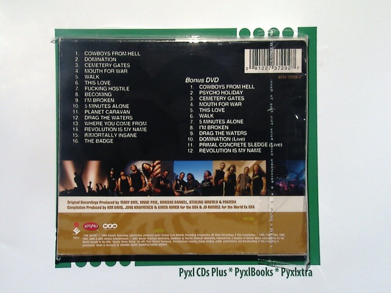 Pantera, Reinventing Hell, Best of Pantera, Heavy metal, Thrash metal, CD, Metal classics, Iconic metal band, 1990s metal, Dimebag Darrell, Metal anthems, Rock, Aggressive music, Guitar riffs, Metal legends, Bookandbeat.com, Hardcore, Metal fans, Intense, Heavy guitar, Powerful vocals,