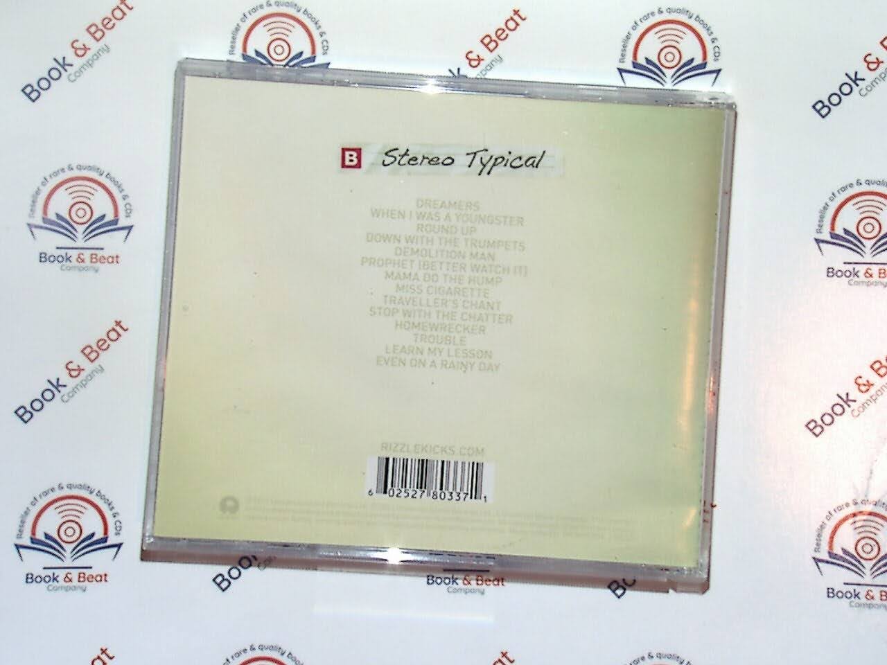 izzle Kicks - Stereo Typical, hip hop, UK rap, alternative hip hop, Rizzle Kicks album, British music, indie hip hop, upbeat music, 2011 album, feel-good music, classic Rizzle Kicks, rap-pop fusion, energetic beats, fun lyrics, chart hits, bookandbeat.com,