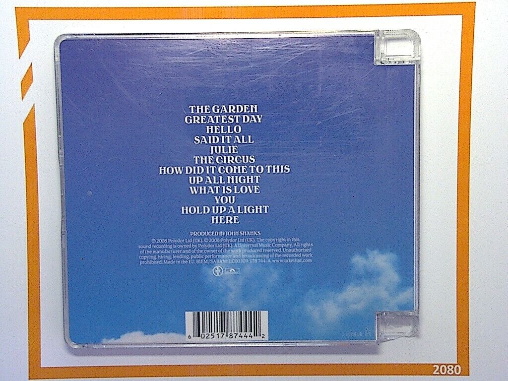 Take That, The Circus, CD, VGC, Very good condition, Pop, Boy band, British pop, 2008, bookandbeat.com,