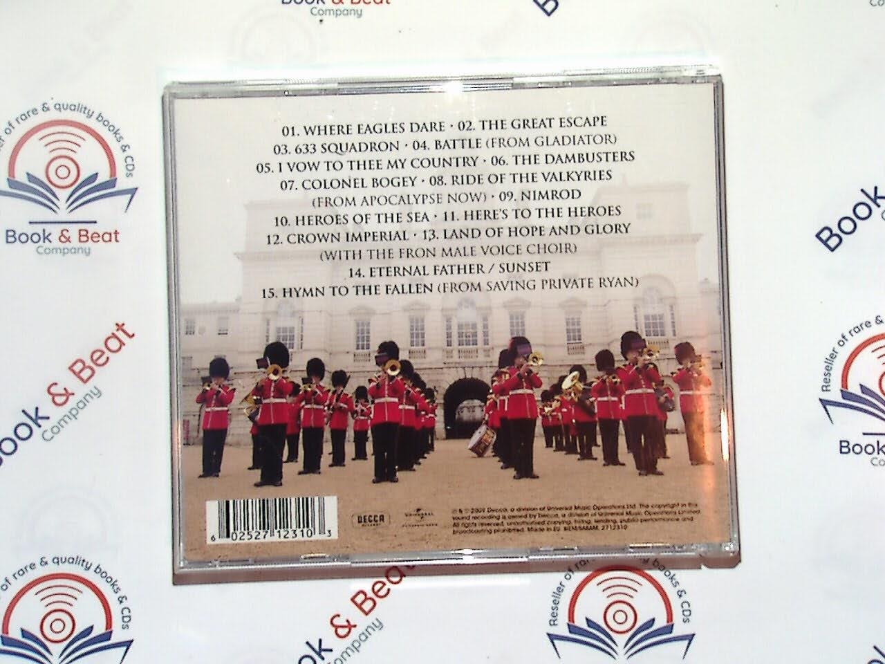 bookandbeat.com, CD, The Band of the Coldstream Guards, Heroes, military band, ceremonial music, British tradition, patriotic tunes, brass band, classical arrangements, marching music, historic regiment, orchestral sound, national pride, inspirational music, honor and valor, disciplined performance, military history, British Army, prestigious band, powerful brass, timeless music